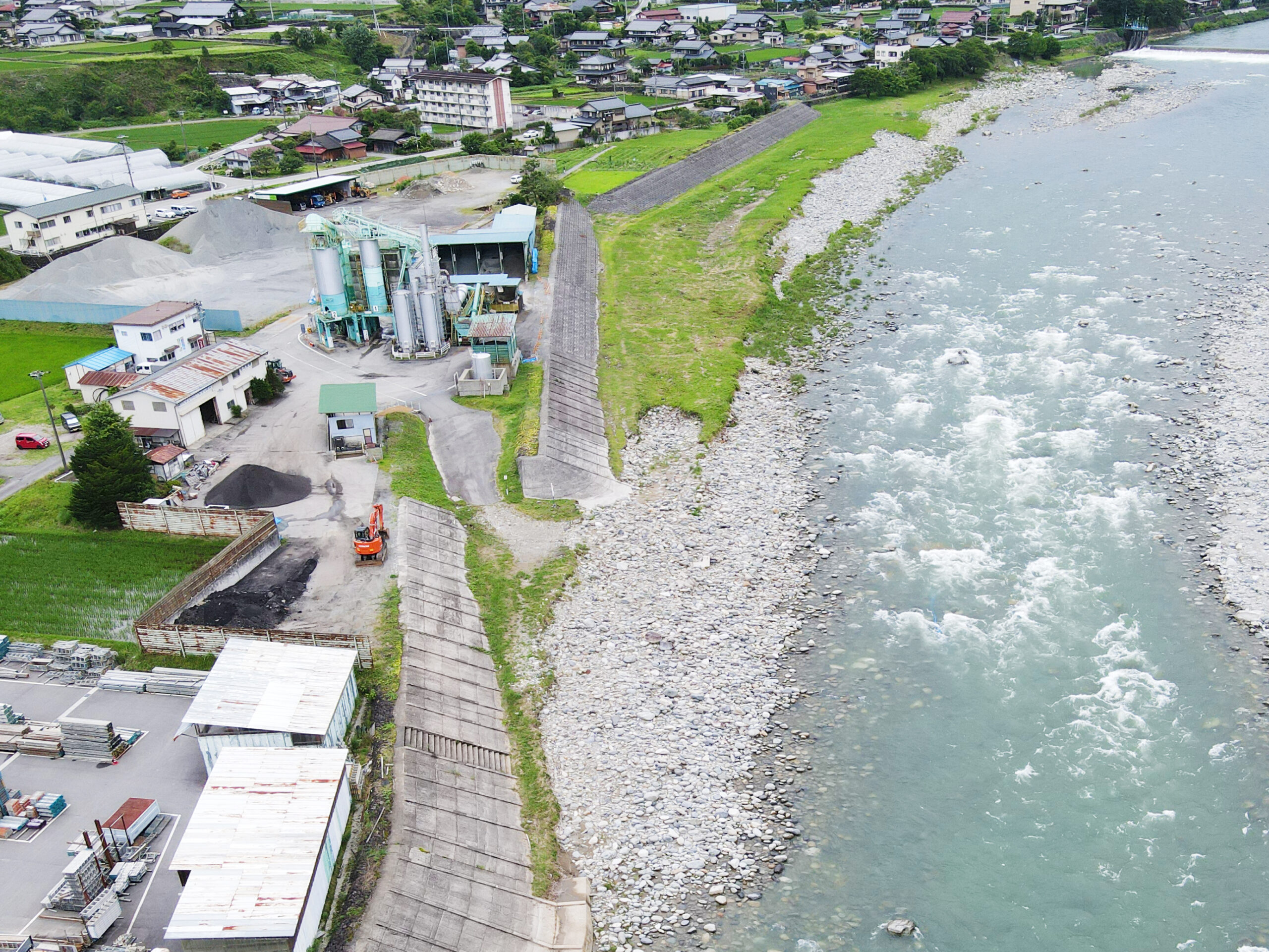 野上河道掘削工事