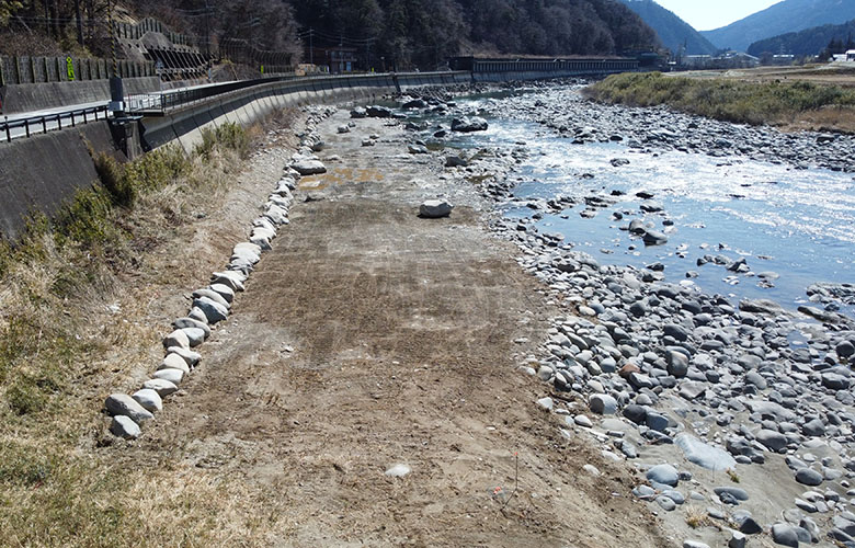 東上田河道掘削工事