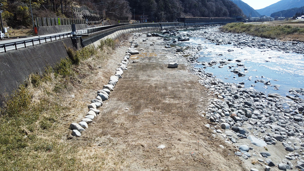 東上田河道掘削工事