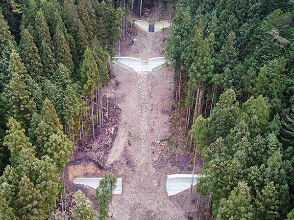 クナ洞治山工事