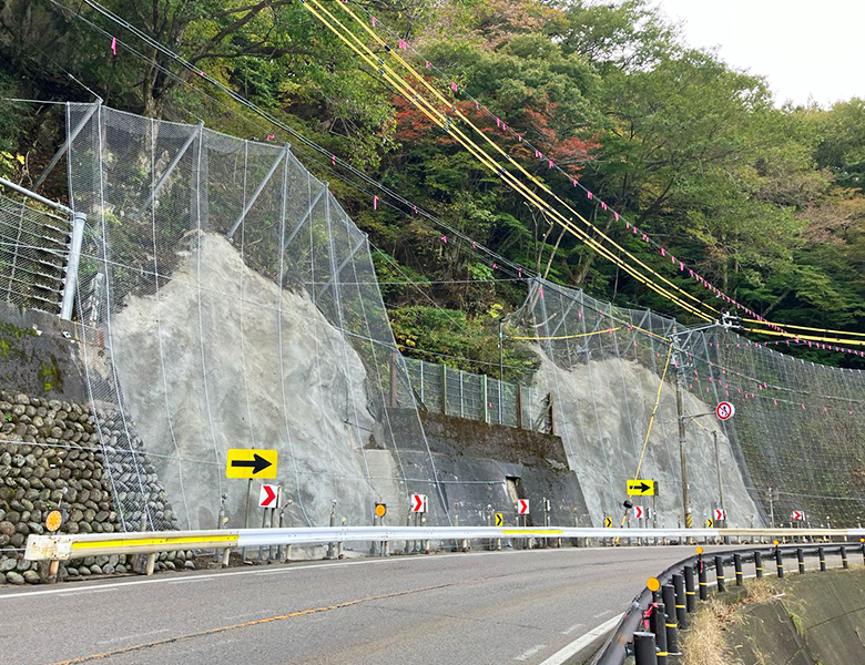 高山管内国道防災工事